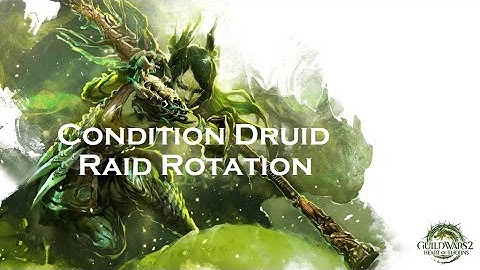 Guild Wars 2 Condition Druid Rotation