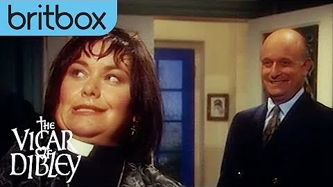 The Vicar's First Ever Scene! | The Vicar of Dibley