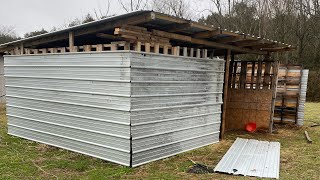 Cheap pallet barn build part 6 by Big E’s Farm 3,468 views 3 months ago 13 minutes, 13 seconds