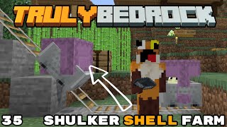 The Shulker Farm Is Done! Kinda! - Truly Bedrock Season 4 Minecraft SMP Episode 35
