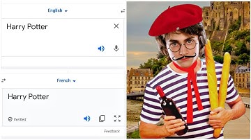 Harry Potter in different languages meme