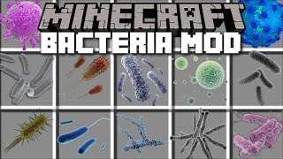 Minecraft BACTERIA MOD / BACTERIA TAKES OVER YOUR MINECRAFT WORLD!! Minecraft