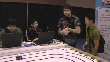 mbed + 3pi robot racing 2010