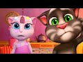 Talking Tom 🐱 Yapışan Jöle 🍥 Animasyon Filmleri ⭐ Super Toons TV Animasyon