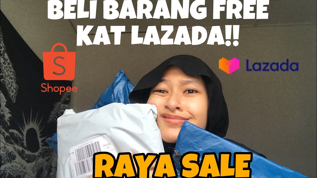 BELI BAJU  FREE KAT LAZADA  SHOPEE AND LAZADA  RAYA SALE 