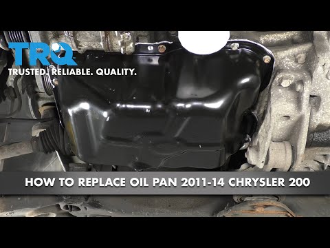 How to Replace Oil Pan 11-14 Chrysler 200