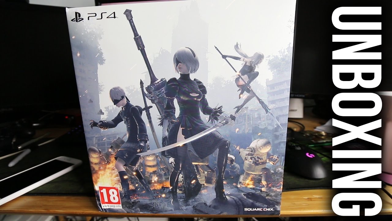 Nier Automata Black Box Edition Unboxing Collector S Edition Youtube