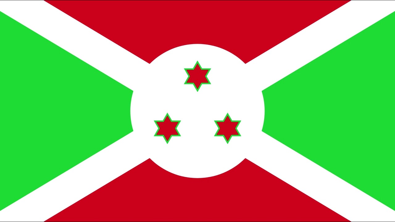 [1 HOUR] Country Flag | Burundi | UHD 4K