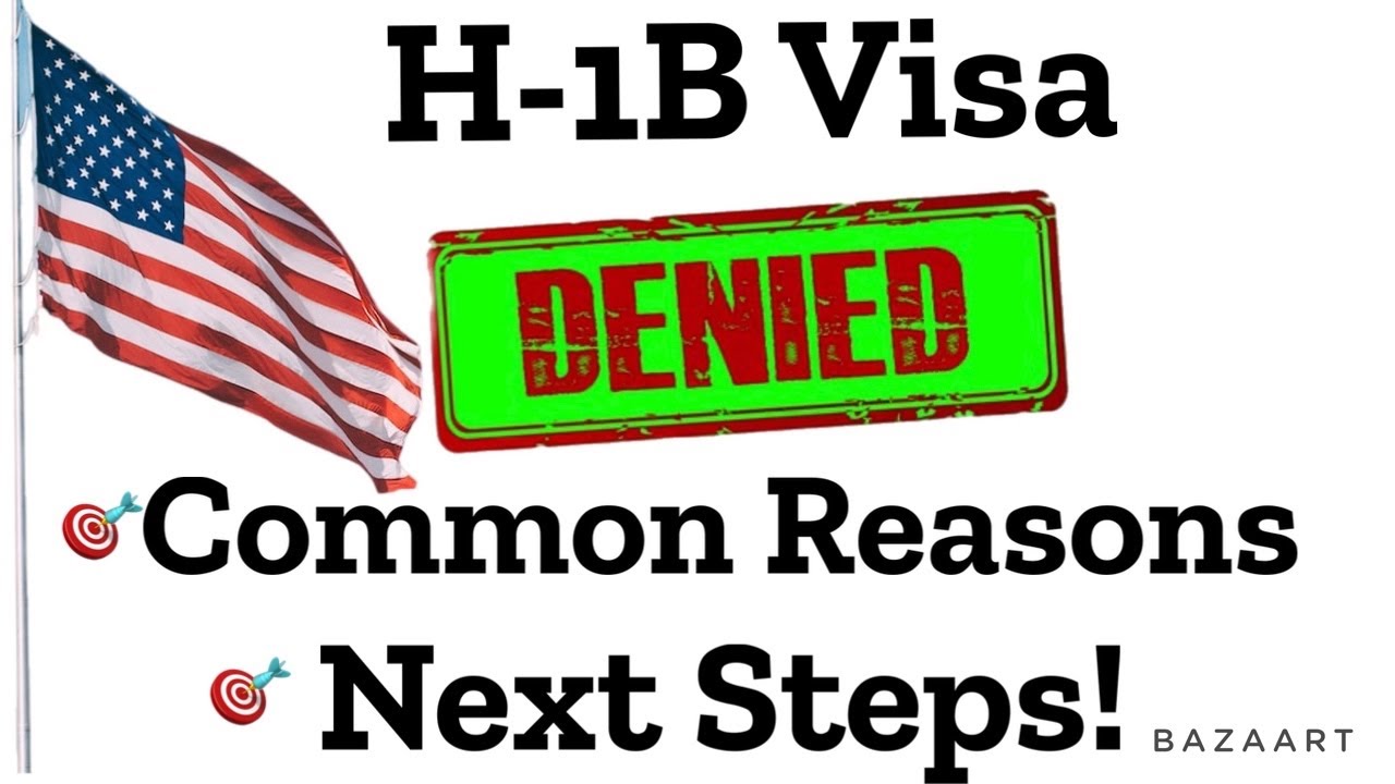 Reasons For H1B Denial Or Rejection Do This After H1B Denial Or Reasons For H1B Denial Or Rejection Do This After H1B Denial Or