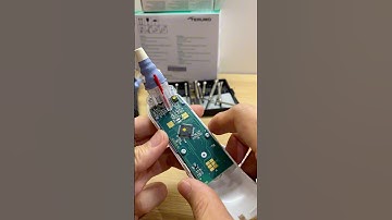 Thay nút bấm nhiệt kế Hồng ngoại đo tai ❤️✅🏥⛑👀🔥 #bedman #thietbiyte #nhietke #nhietkedientu