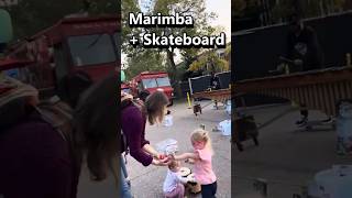 Marimba plus Skateboard  #fringefestival #skateboarding #skateboard #marimba #percussion