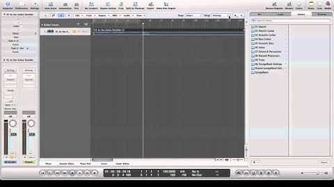 Logic Express 9 Fastest How-to cut and loop demo