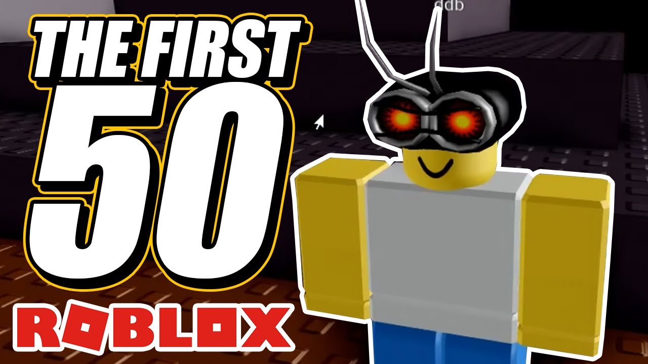 The First 50 Roblox Accounts L Oldest Roblox Players Youtube - oldest roblox accounts