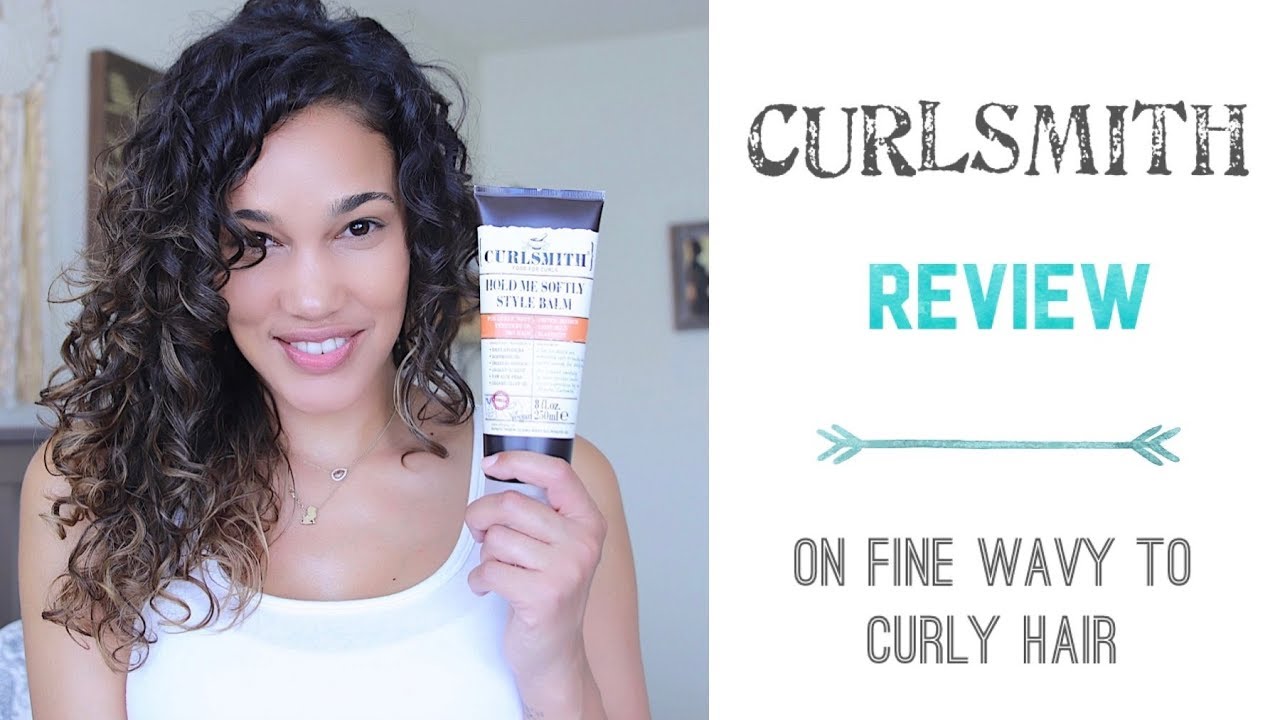 Curlsmith Review On fine Wavy to Curly Hair - 2b to 3A Curls