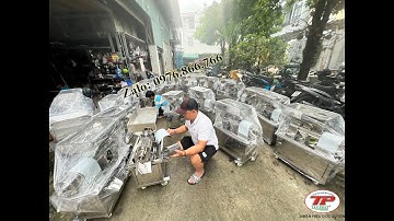 MÁY ÉP DỪA CÔNG NGHIỆP 2 NGỰA TẤN PHÁT- MÁY ÉP NƯỚC CỐT DỪA TỰ ĐỘNG MẪU MỚI - 0976.866.766