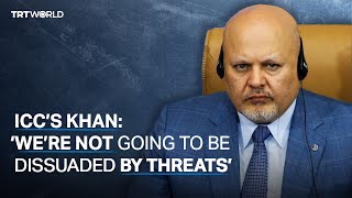 ICC’s Khan: “We’re not going to be dissuaded by threats”