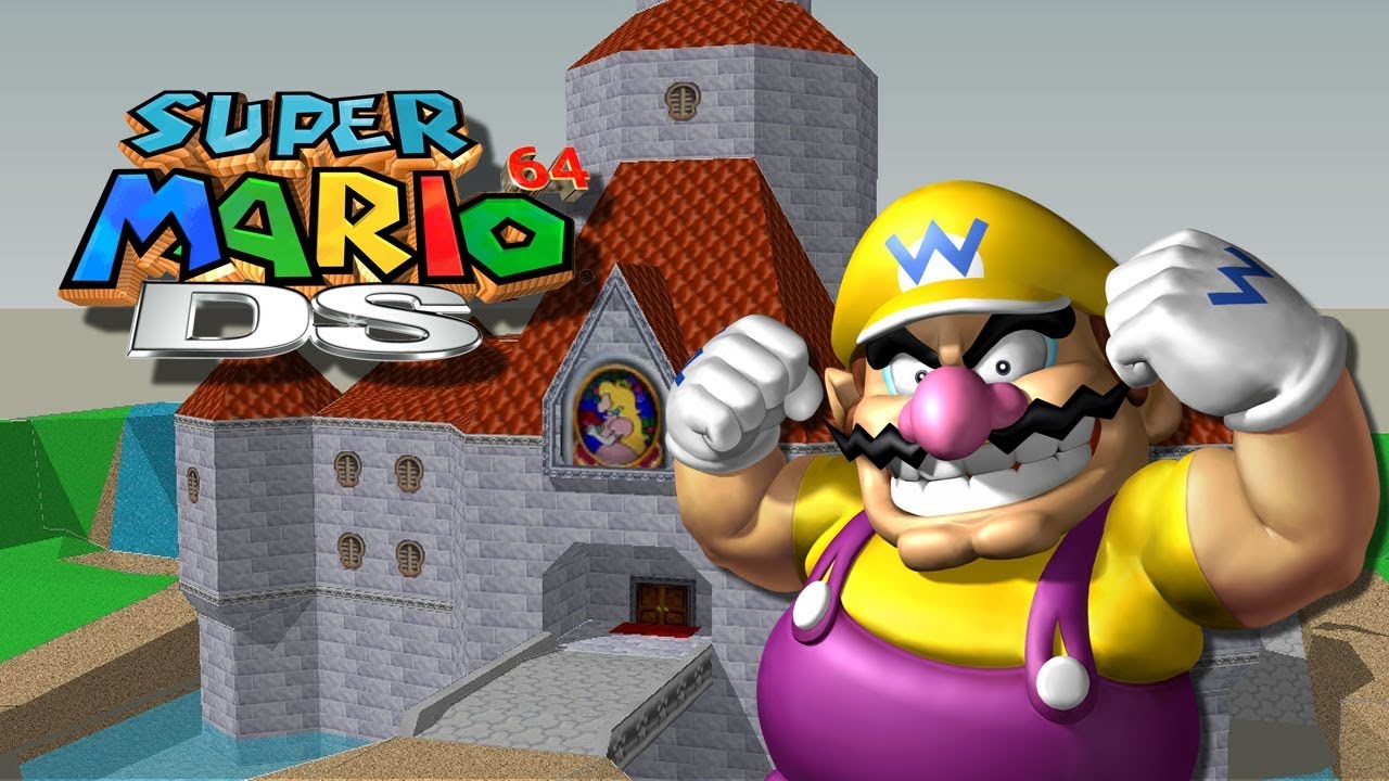 Super Mario 64 Ds Wario Minigames Nds Youtube