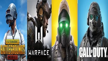 CODM vs PUBG vs WARFACE VS BATTLE PRIME
