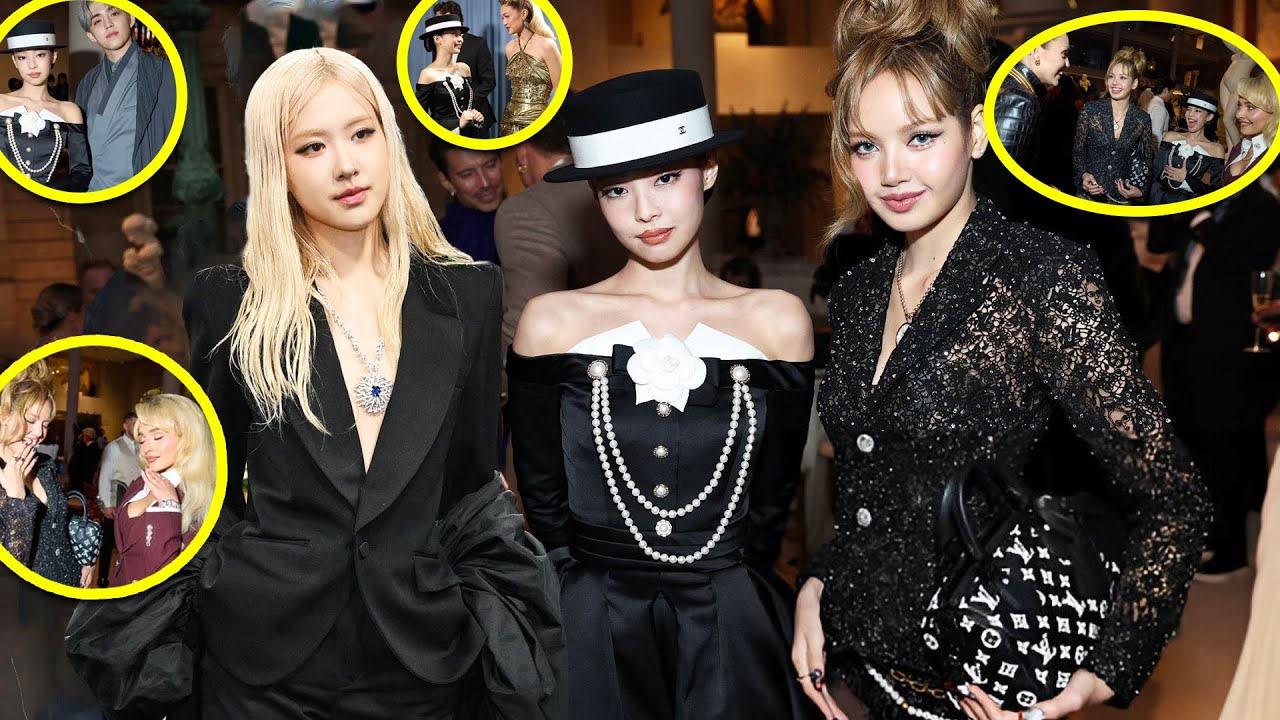 Дженни, Лиса и Розэ сияют на Met Gala 2025 | Милые взаимодействия и анонс камбэка BLACKPINK