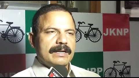 Press conference by Balwant Singh Mankotia Former MLA & NPP President, demanding to revise the rates