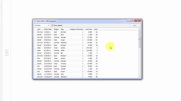 006 Connecting Tableau to a Data File   CSV File