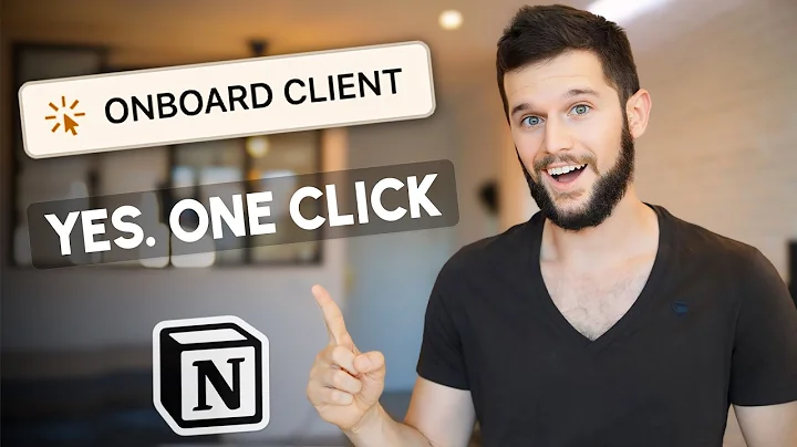 I Onboard Clients With ONE Click. Watch Me (Notion)