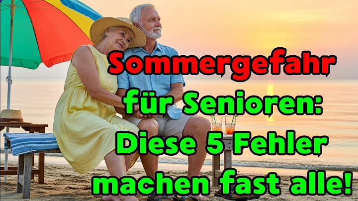Gesund durch den Sommer: Die besten Tipps für Ältere