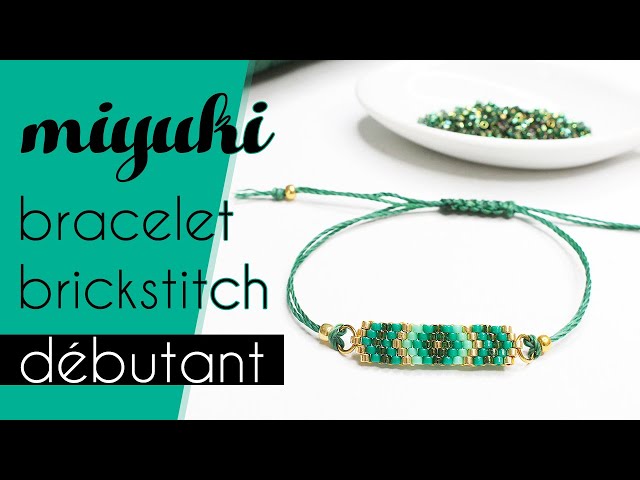 Mes bijoux en brick stitch