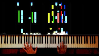 Erik Dalı - Yeşil Notalara basarsan çala bilirsin :) - Piano Tutorial by VN