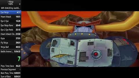 I-Ninja 100% Speedrun in 6:29:34