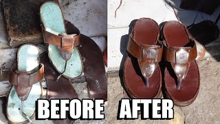 I Spent Rs 600 to Repair My Old Chappals | Chapala&#39;s Repairing at Road Side | Hard Working People