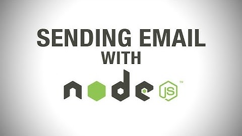 How to send server email with Node.js - sendgrid, mandrill, mailgun, etc.
