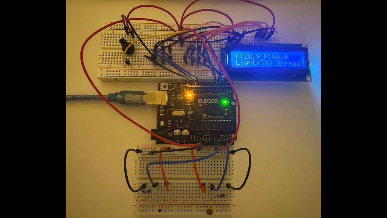 Arduino Uno R3 Level Sensor Arduino UNO R3 | Analog Sensors with LCD1602 | Beginner Friendly - YouTube