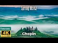 Spring waltz mariage damour chopin  tuscany 4k