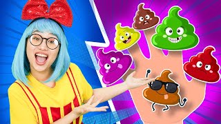 Poo Poo Song 💩 | Finger Family Song | Tigiboo