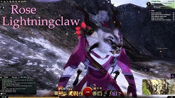Rose Lightningclaw the Elementalist Charr, A Random Guild Wars 2 Adventure!