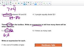 Packet 2 Day 13 Math Practice