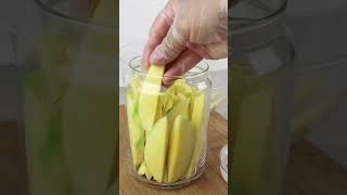 Burong Mangga ( Pickled Mango Recipe ), great side dish for inihaw and fried foods. #burongmangga