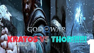 God Of War Ragnarök | KRATOS VS THOR!? [1]