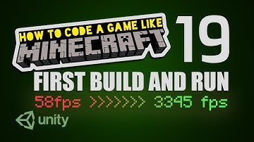 Make Minecraft in Unity 3D Tutorial - 19 - First Build and Run