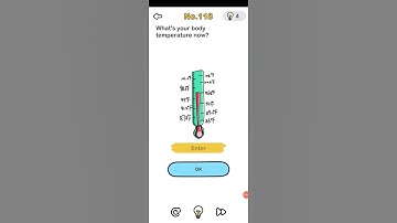 Brain out Level 118 What is your body temperature now Walkthrough