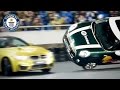 Most donuts drift spins around a car driving on two wheels in one minute  guinness world records