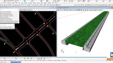 12d Model 17 Áp kết cấu và thống kê khối lượng cho nhiều đoạn dải phân cách cùng một lúc