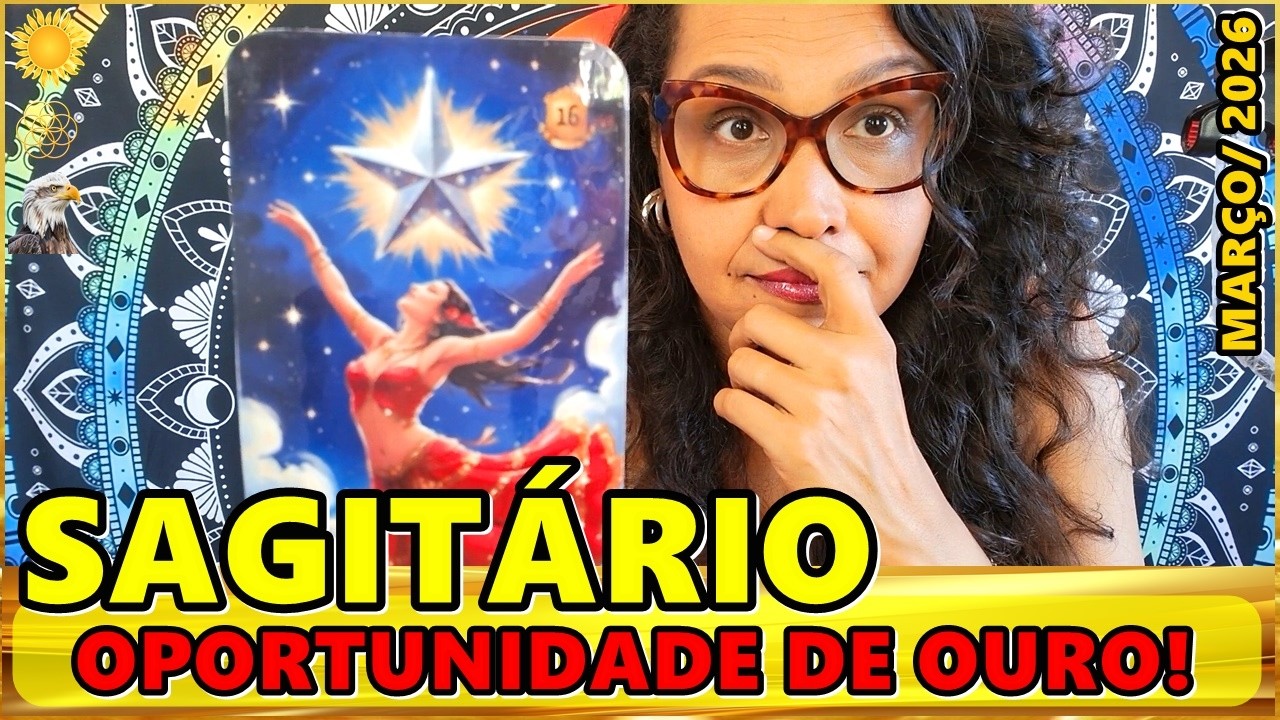 SAGITÁRIO MARÇO ♐️UMA OPORTUNIDADE DE OURO VAI CAIR NAS SUAS MÃOS ANTES DE ACABAR O MÊS! 