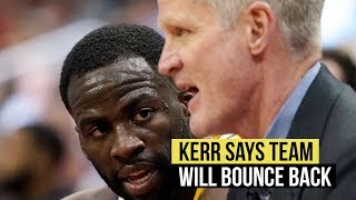 After Houston loss, Kerr says Warriors will get back on track