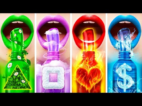 Water Girl, Air Girl, Fire Boy and Earth Boy! Four Elements are in Love