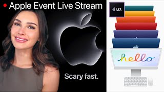 apple &quot;scary fast&quot; event watch party! M3 imacs &amp; macbook pros! 🖥️👻