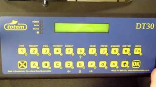 Totem DT30 Display and Keypress