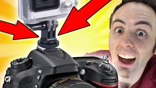 GoPro DSLR Mount | How to Mount GoPro to Camera | Hot Shoe to GoPro Adapter Unboxing & First Look