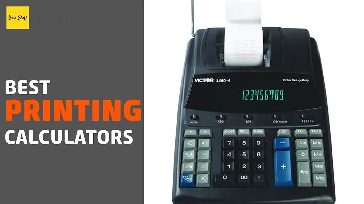 🌵4 Best Printing Calculators 2020
